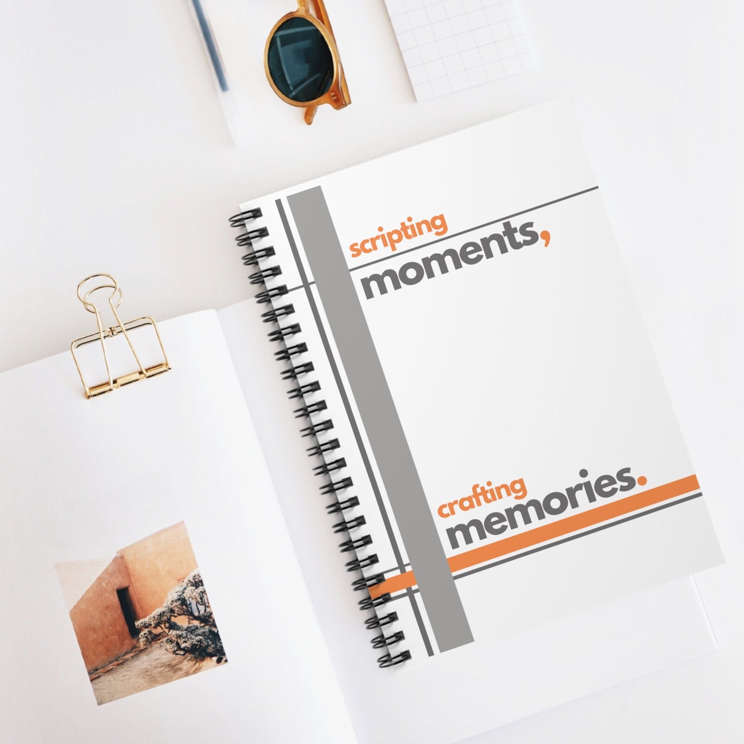 Modern Spiral Notebooks and Journals 